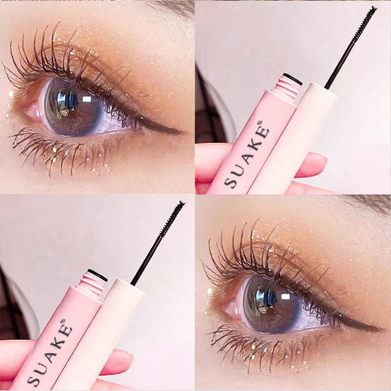 【COD】 Mascara Waterproof Natural Curl Spiral Brush Head Kuas Penebal Bulu Mata Mascara Mini  Maskara Long Lasting Eye Makeup-CH