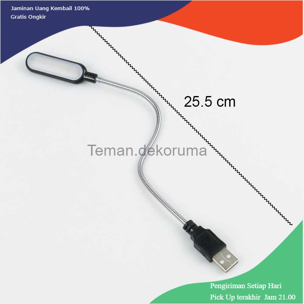 TD - LMP Aamasun Lampu Baca Mini LED USB Adjustable Cool White 5V - FM105