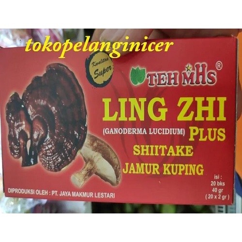 

TEH MHS LING ZHI PLUS SHIITAKE JAMUR KUPING / TEH MHS