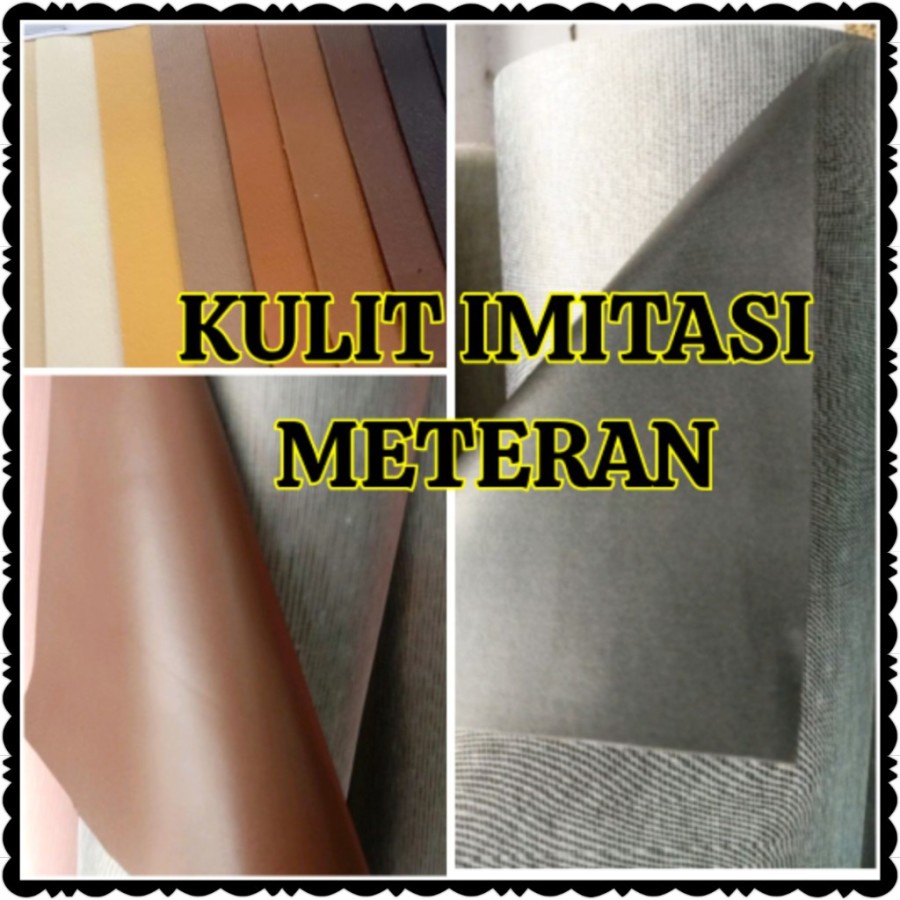 Kulit Sintetis Meteran/Kain Oscar/Jok Motor/Bahan Kulit Imitasi