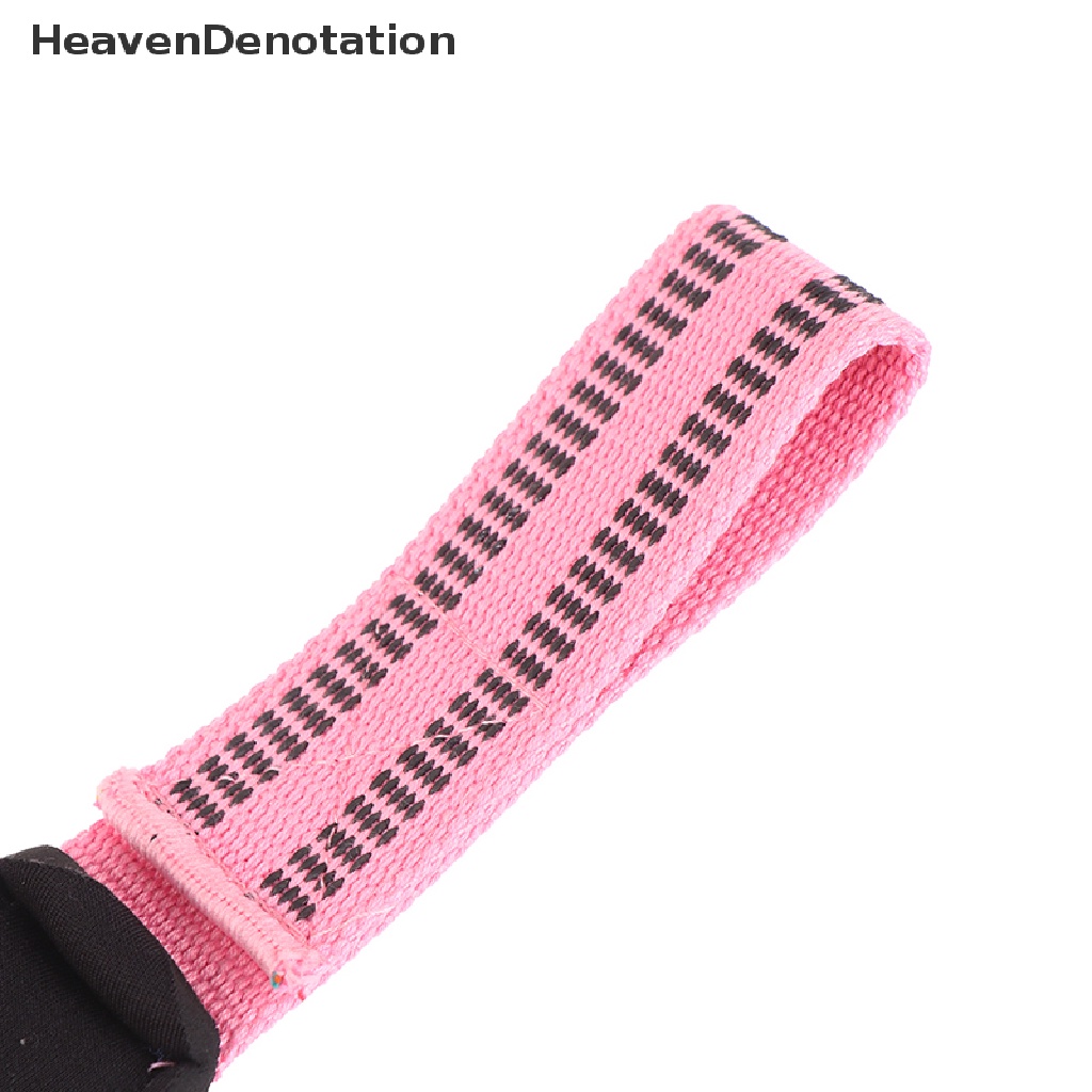 [HeavenDenotation] 1pasang Gym Lifg Straps Fitness Gloves Anti-slip Hand Wraps Wrist Straps Support Untuk Weight Lifg Powerlifg Training HDV