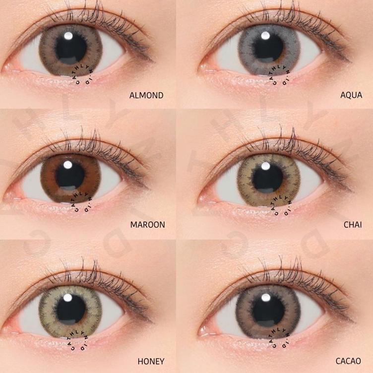 ♦ [ORIGINAL] EOS LUNA NATURAL ( almond / cacao / aqua / honey / chai / maroon ) ←