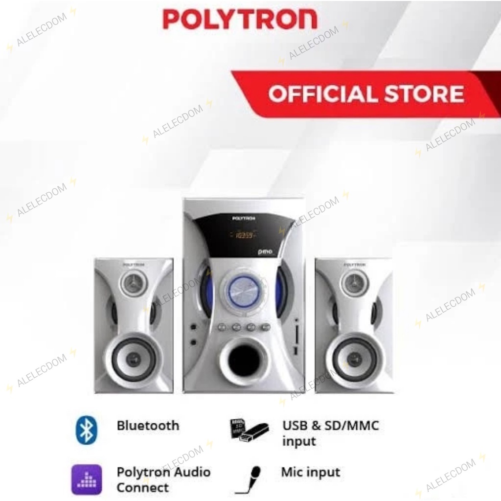 Polytron Multimedia PMA 9505 Bluetooth Speaker aktif