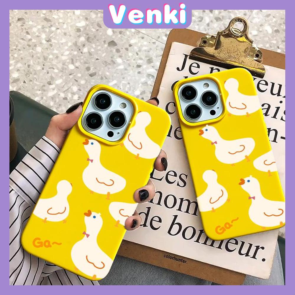 Phone Case Soft TPU Glossy Yellow Candy Case Cute Cartoon Duck Camera Protection Shockproof For iPhone 14 13 12 11 Pro Max 7 8 Plus X XR