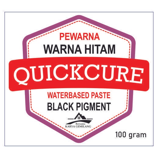 

DISKON SHOPEE/ WATERBASED PIGMENT, BLACK, PEWARNA HITAM WATERBASED, 100 gram