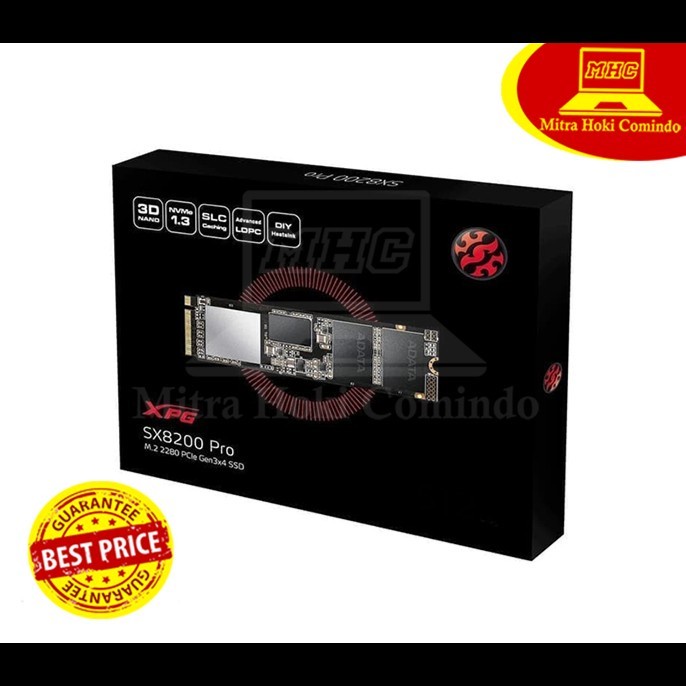 SSD ADATA XPG SX8200 PRO 2TB NVME M.2 ORIGINAL