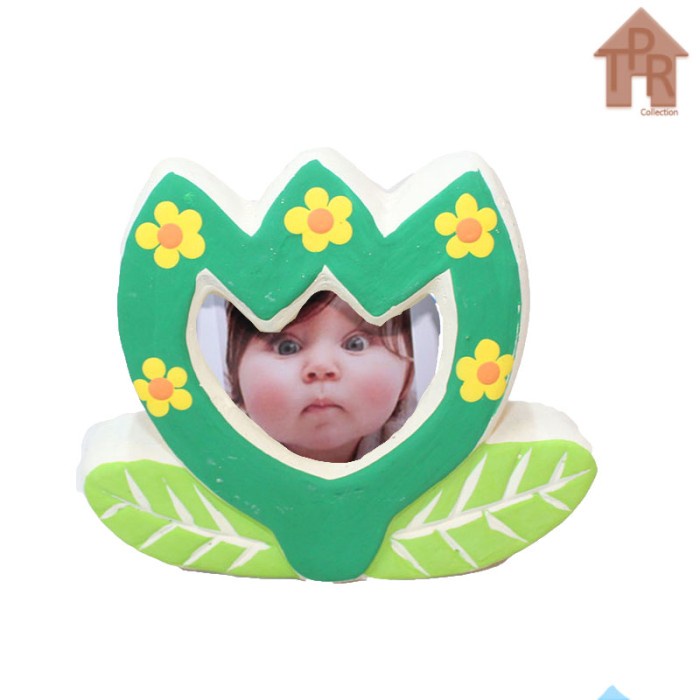 Prakarya Tanah Liat Mini Figura Bunga Ceria