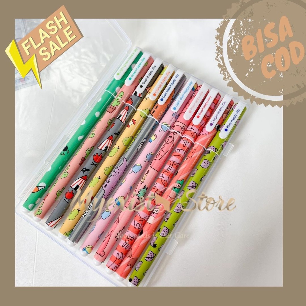 

Terlaris ✨ -Alat Tulis Pen marbel kartun Unik Murah bisa COD Pen marbel kartun -IVN397- 2.2.23