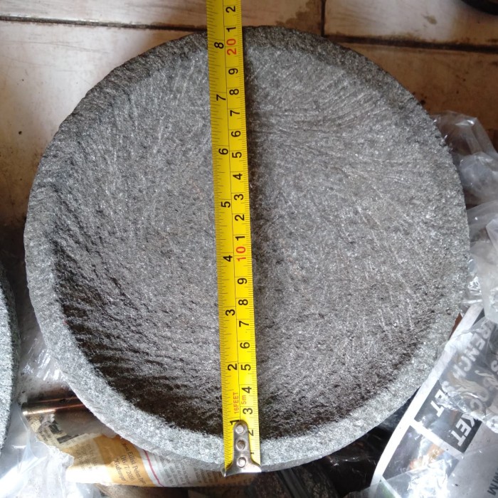 Terlaris Cobek Batu Asli Kecil