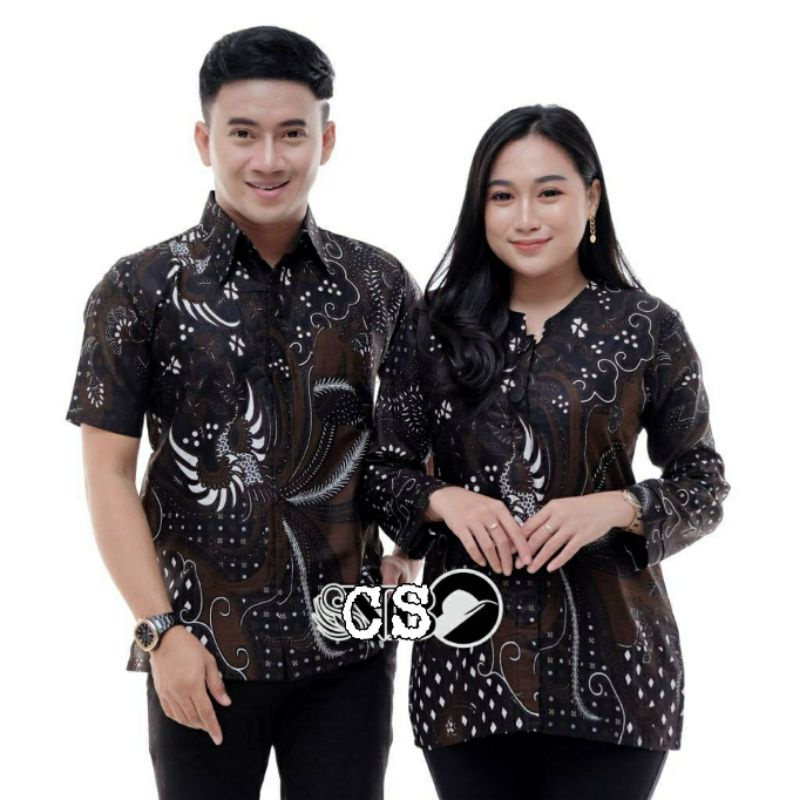 BAJU BATIK WANITA MODERN MONALISA GENES M,L,XL,XXL asli PEKALONGAN