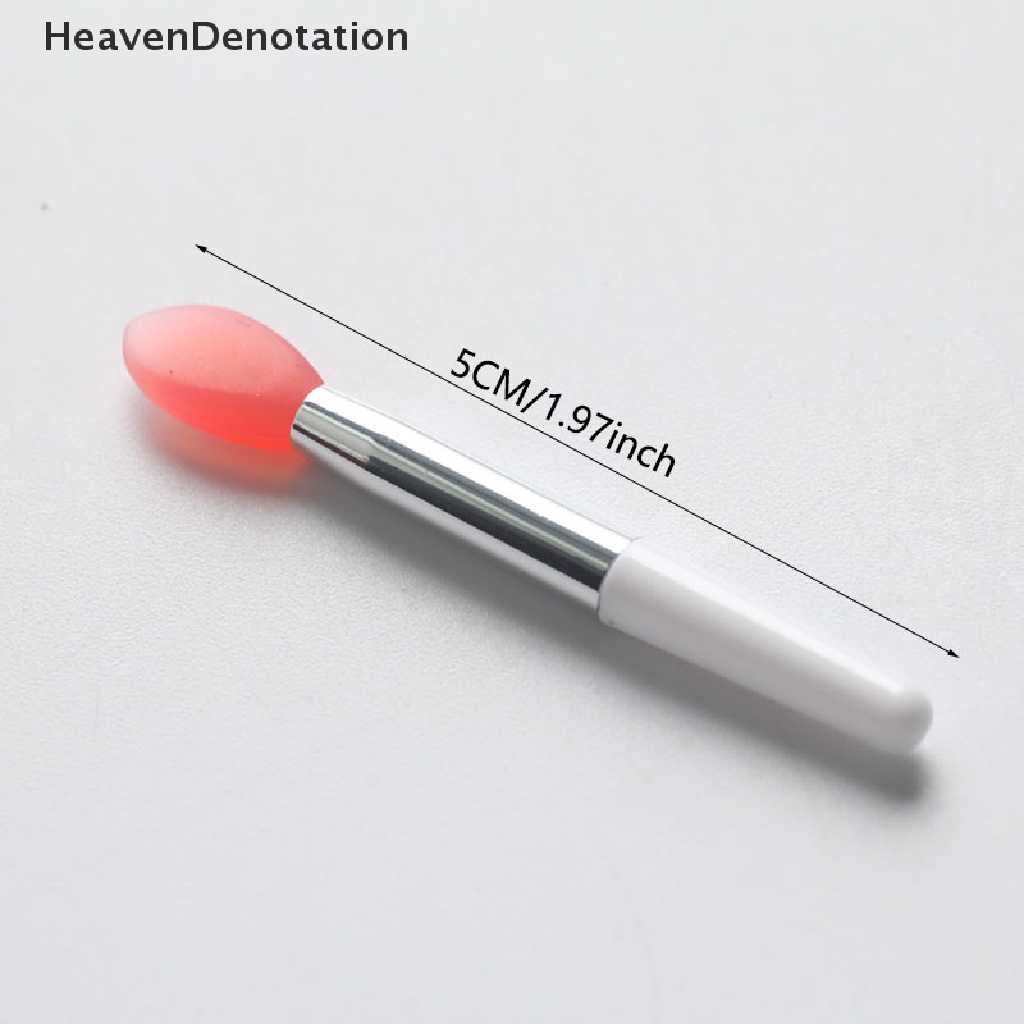 [HeavenDenotation] Kuas Makeup Bibir Silikon Lip Gloss Aplikator Kosmetik Make Up Brushes Tools HDV