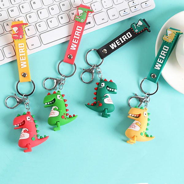 ⭐️𝐈𝐇𝐒 𝟗𝟗𝟕 𝐋𝐚𝐦𝐩𝐮𝐧𝐠⭐️Gantungan Kunci Karakter Dinosaurus Lucu Keychain Dinosaurus Weiro Import