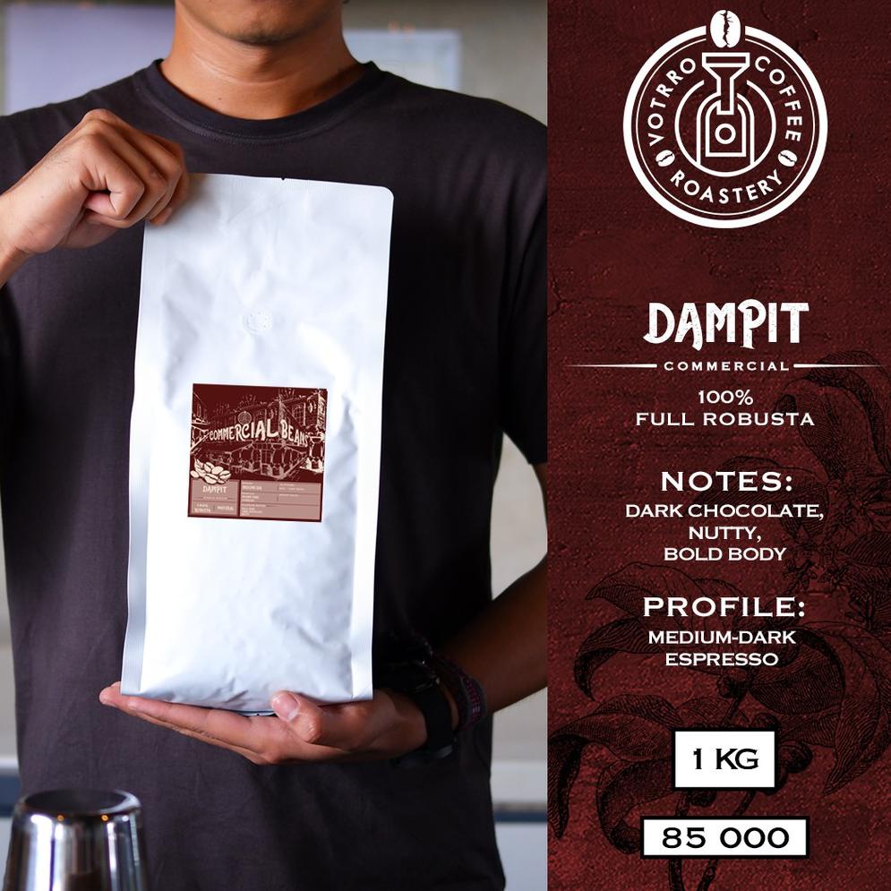 

Festival Promo Biji Kopi 100% Full Robusta Dampit Roasted Commercial - BEST PRICE Serba Murah