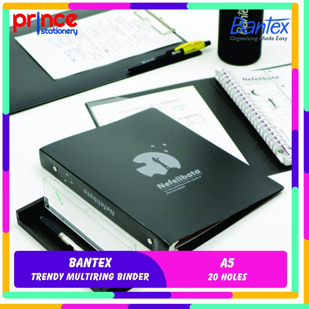 

G27 BANTEX TRENDY MULTIRING BINDER A5 20 HOLES 3324 / MAP BINDER POLOS BANTEX A5 HOT PRODUCT ㅛ