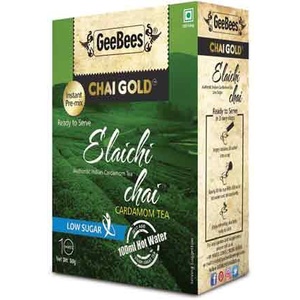 

GEEBEES CHAI GOLD CARDAMOM CHAI 220g (10pcs) SWEETENED/Teh india