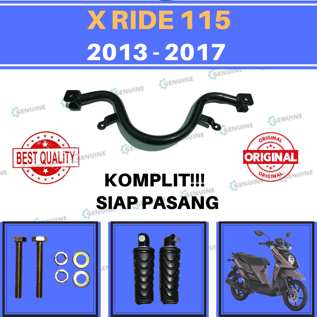 Besi Bastep / Bar Step / Pijakan Kaki Depan / Foot Step Depan / Bastep X RIDE 115 2013 - 2017 Fullse