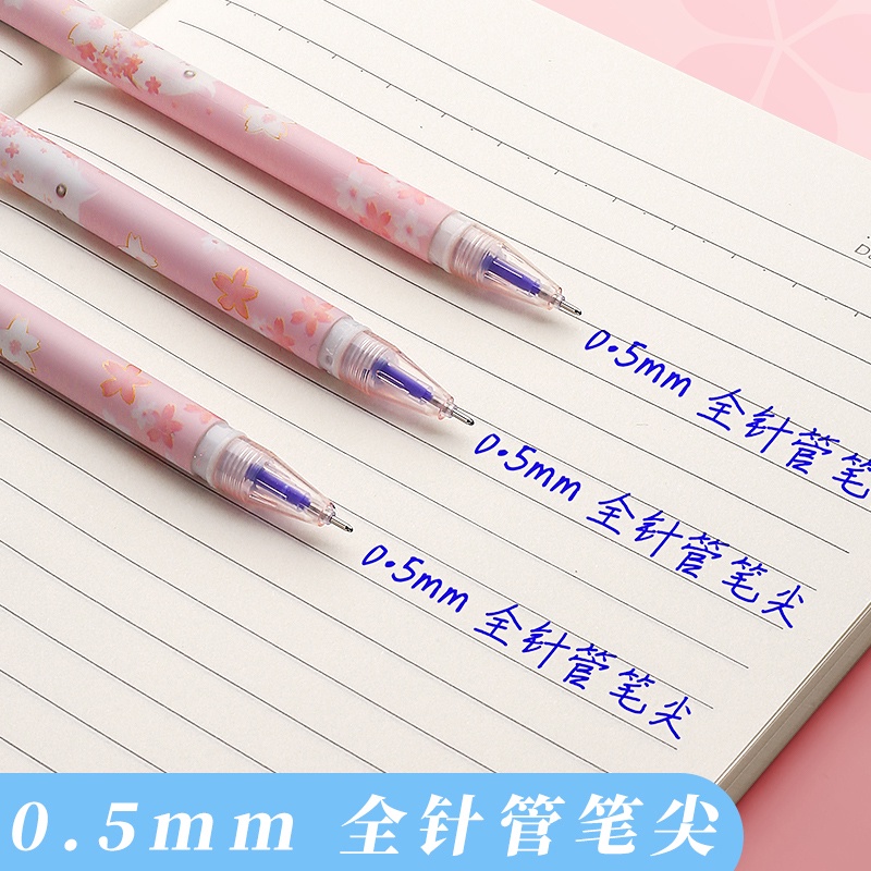 HAPPY TIME RH3203 PULPEN TINTA BISA DIHAPUS 0.5MM  ERASABLE PEN KARAKTER PERLENGKAPAN SEKOLAH