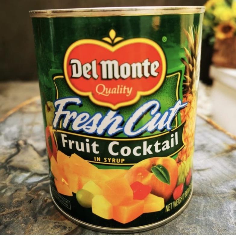 

Yws47 DELMONTE fresh cut fruit cocktail 825gr /Buah cocktail kaleng Baru Restok