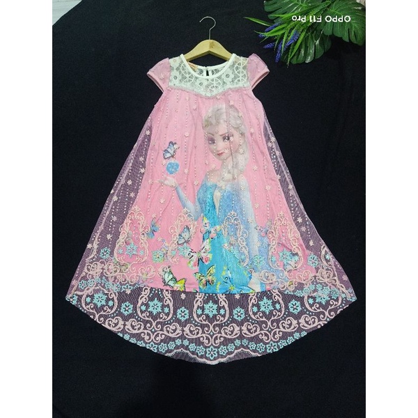 preloved gaun & dress anak frozen