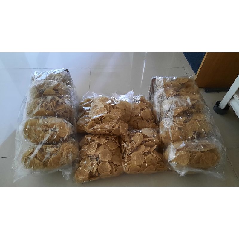 

Krupuk puli sehat,empuk,gurih tanpa jemur.