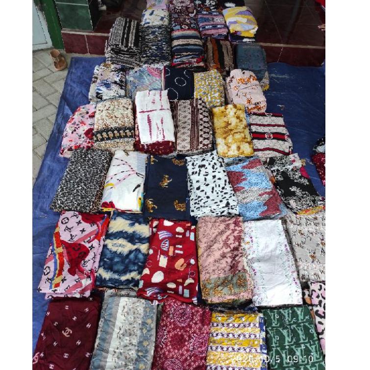 Big Sale Kain Rayon Kiloan RIJECT/BS