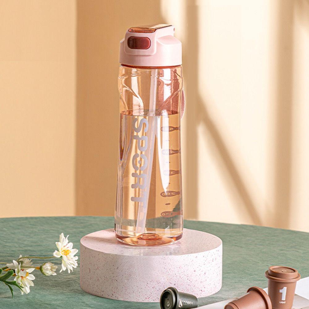 Top Botol Air Minum Portable Anti Bocor Gradasi Frosted Water Jugs