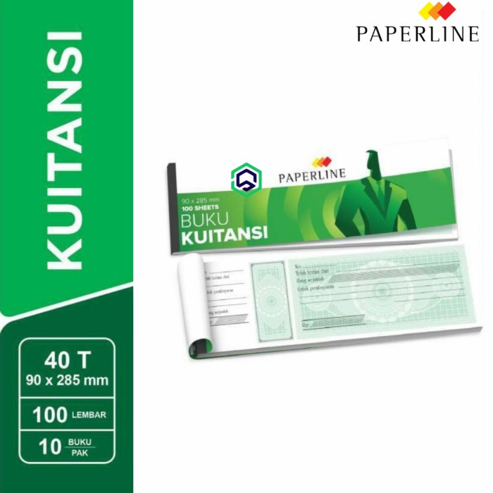 

Kuitansi Sedang 40 T Sedang Paperline