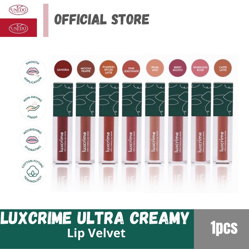Luxcrime Ultra Creamy Lip Velvet Pear Milk Sangria