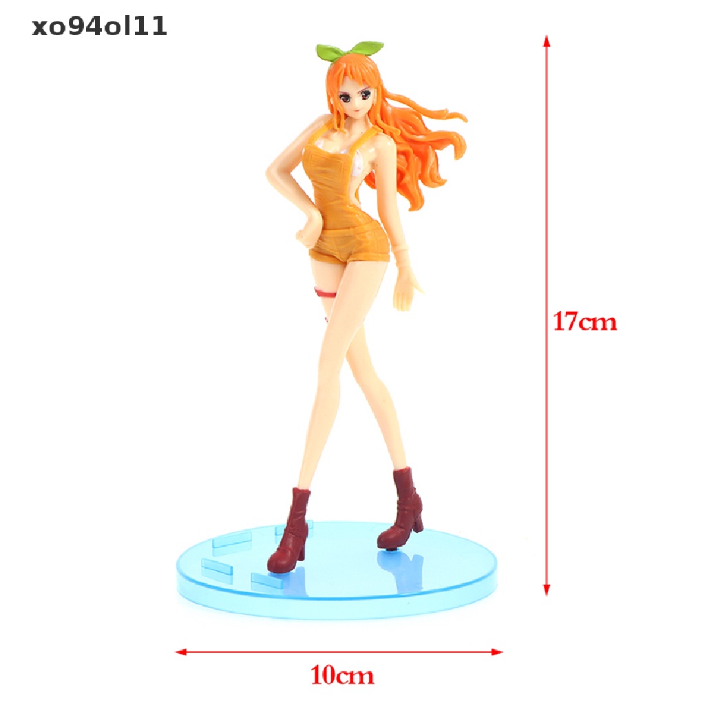 Xo 17CM rompers Anime Figure One Piece Nami Gadis Seksi Bonney Figurine Mainan OL