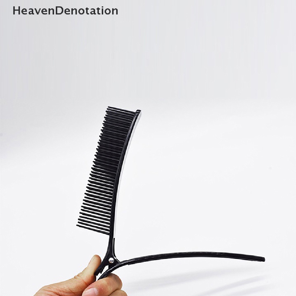 [HeavenDenotation] 2pcs Grip Rambut Profesional Hairdressing Sectioning Cutg Klem Klip Sisir HDV