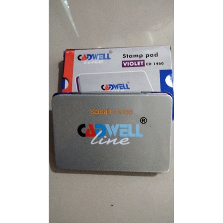 

Bantalan stempel//bak stempel cadwell