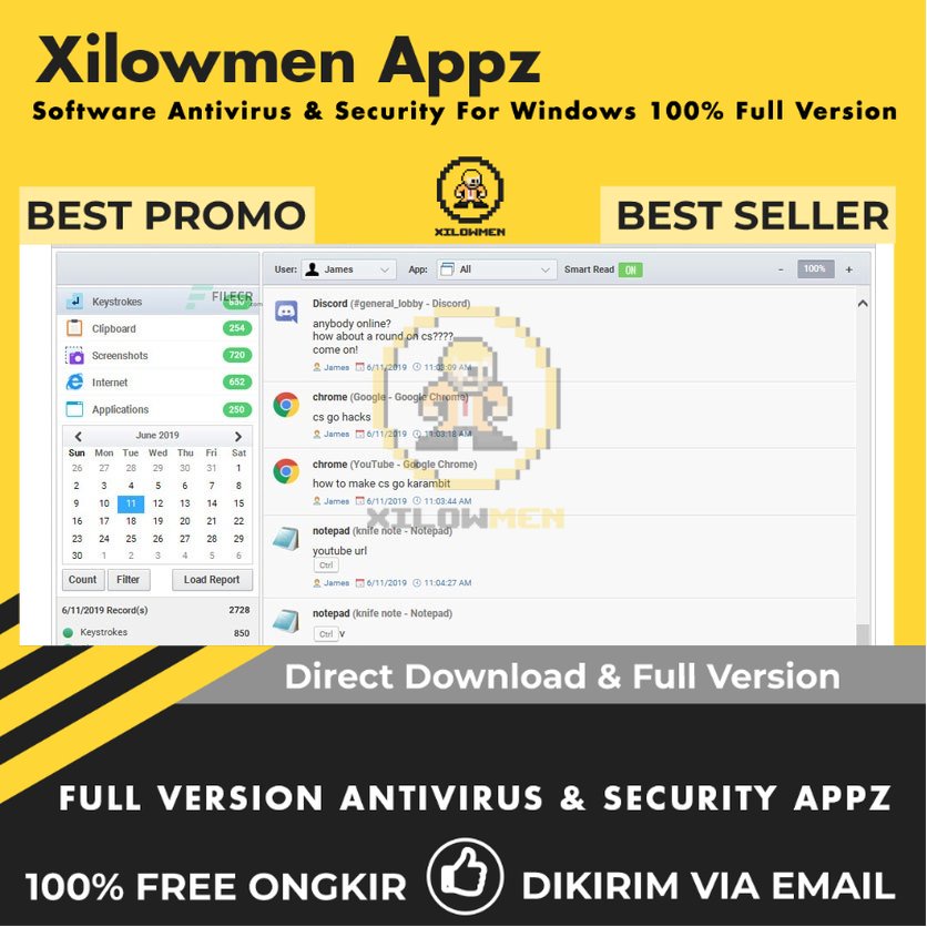 [Full Version] Best Free Keylogger Pro Security Pro Lifetime - Perekam Ketikan Terbaik untuk Memantau Aktivitas Komputer