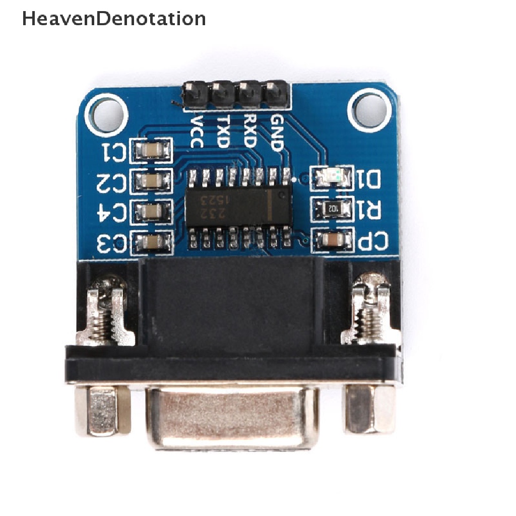 [HeavenDenotation] Max3232 RS232 to TTL Serial Port Converter Module Konektor Papan Kedip HDV