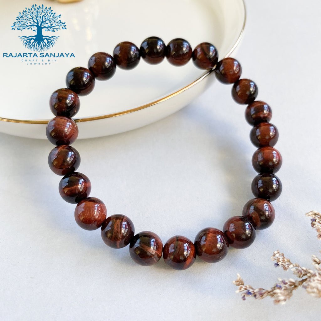 Gelang Red Tiger's Eye 8mm Bracelet