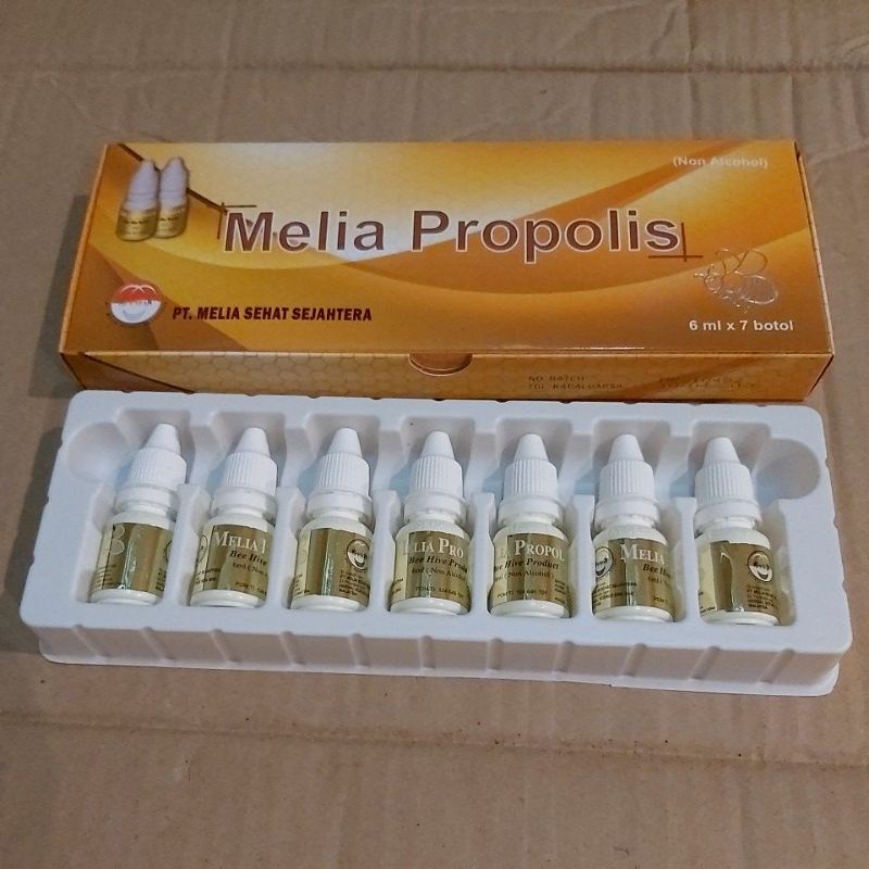 Propolis Melia MSS Melia Sehat Sejahtera 1box isi 7botols