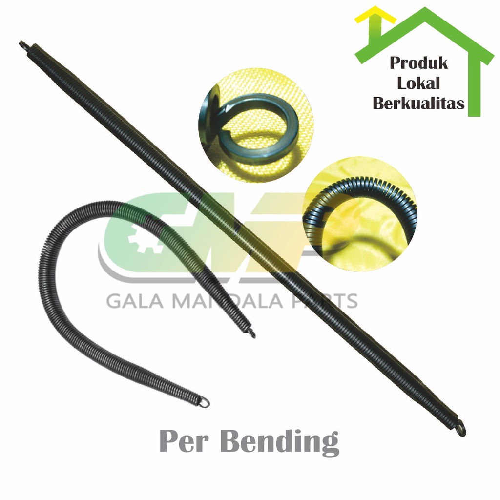 Bending Per Besi Alat Penekuk Pipa Paralon Steel Spring PVC Tekuk 20cm