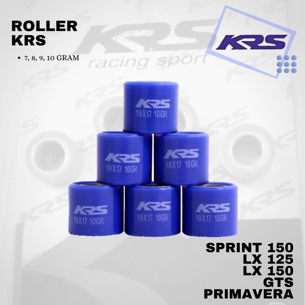 Roler Roller Vespa KRS Sprint LX 150 GTS Primavera 7 8 9 10 GRAM