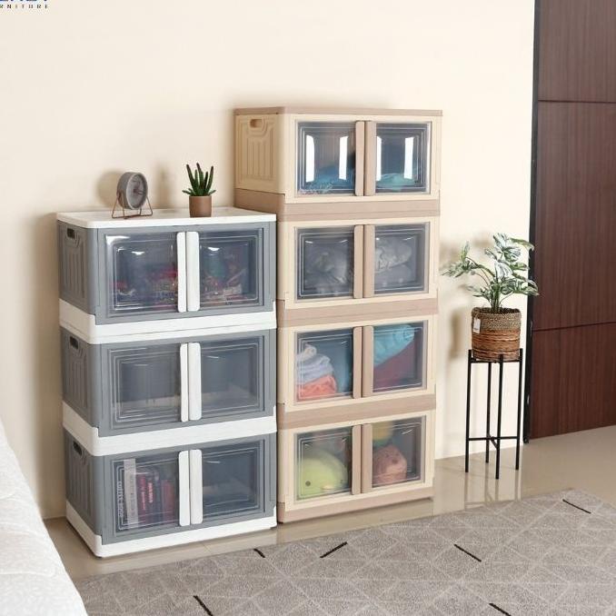 ➻ STORAGE BOX PORTABLE OLYMPLAST OFS / FOLDING BOX PLASTIK / CONTAINER BOX OLYMPLAST ▲