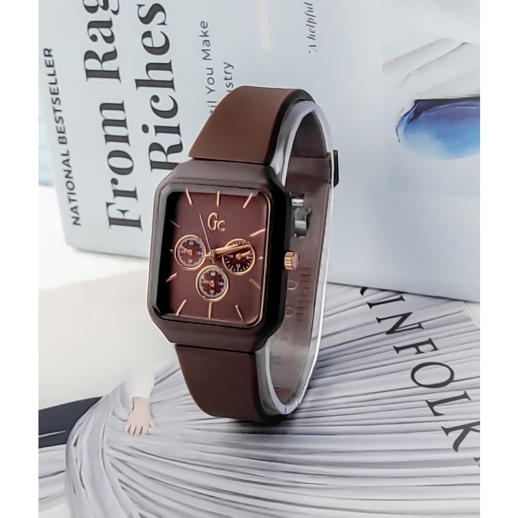 PA Jam Tangan Quartz Strap PU Analog Casual Gaya Retro Wanita &amp; Pria Ulzzang Watch Korean Fashion RM077