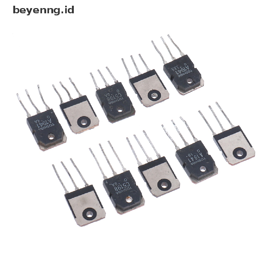 Beyen 10PCS 5pasang 2SC5198 2SA1941 TO3P TO-3P Transistor Asli authentic ID