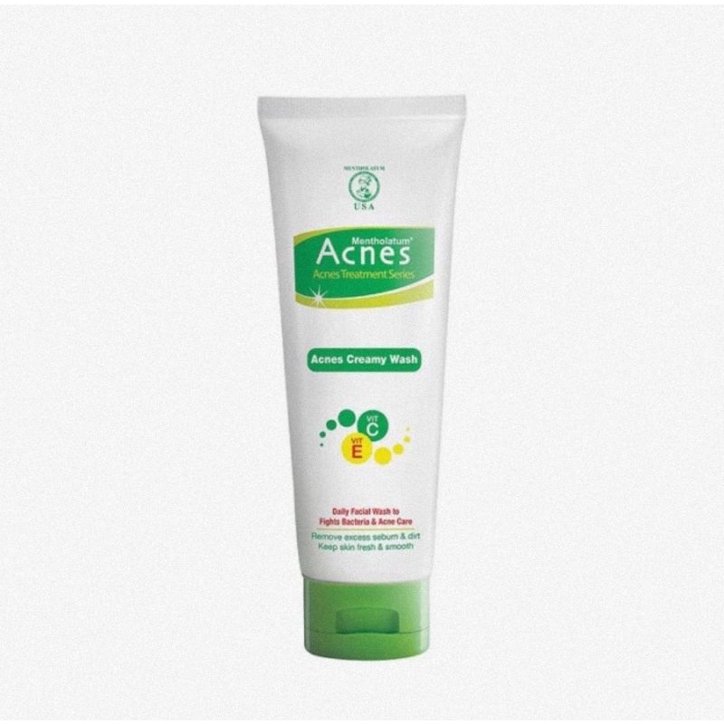 Acnes Creamy Wash 50 &amp; 100 gr - Sabun Cuci Muka