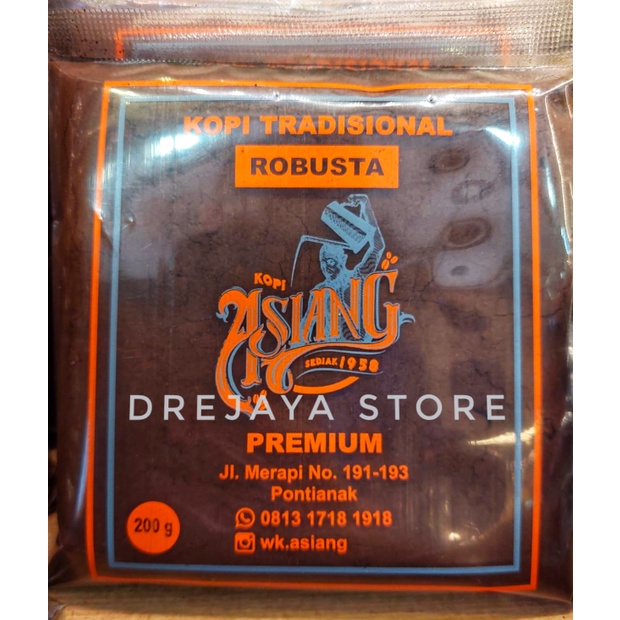 

Kopi Bubuk Asiang Pontianak 200 gram 200gr