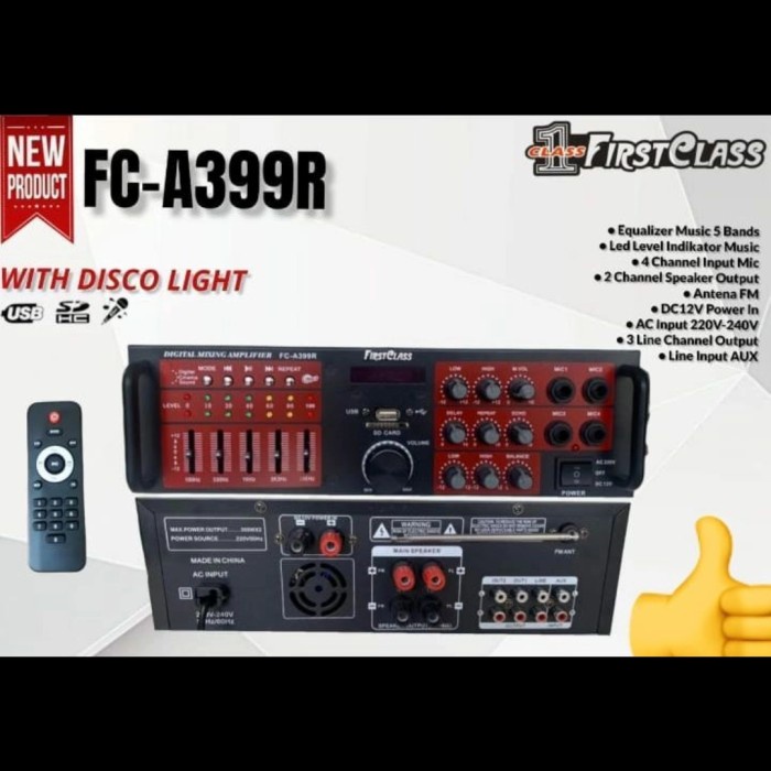 amplifier bluetooth firstclass FC-A399