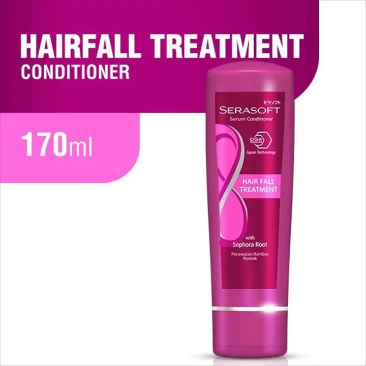 SERASOFT SHAMPOO DAN CONDITIONER 170ML