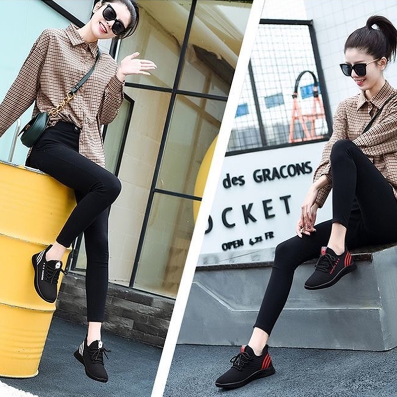 Sepatu Wanita Kekinian Sneakers Fashionable Import Terbaru - 530
