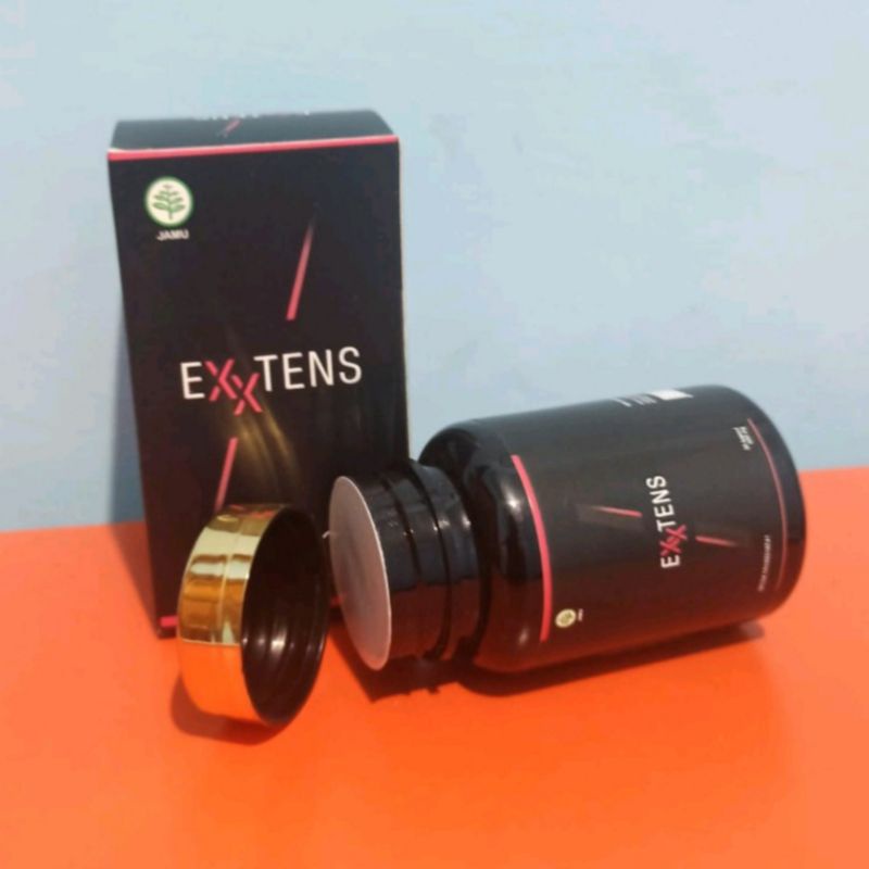OBAT STAMINA PRIA EXXTENS ASLI 100% ORIGINAL HERBAL UNTUK PRIA ALAMI OBAT KUAT PRIA TAHAN LAMA BPOM 