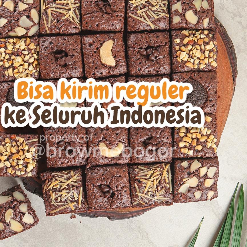 

☝ BrowMe Bogor Brownies Sekat raMe Mevvah Merakyat Ukuran Box Large 20x20 Cm ➣