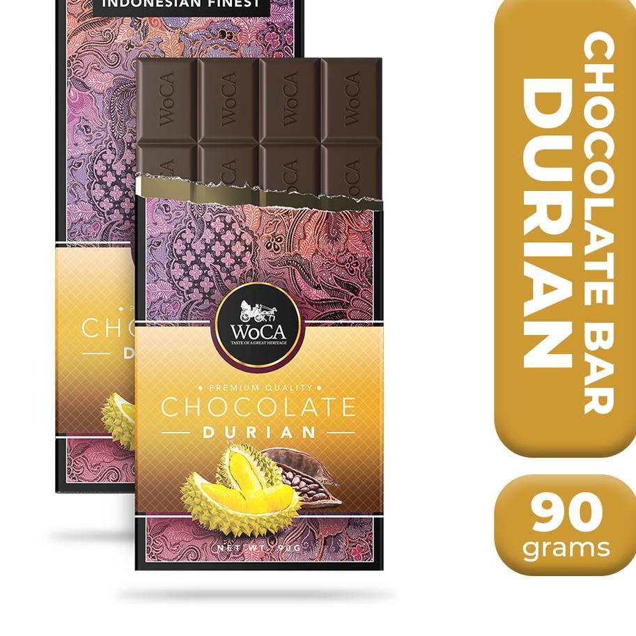 

☈ WoCA Coklat Durian Premium Chocolate 90 gram ☜