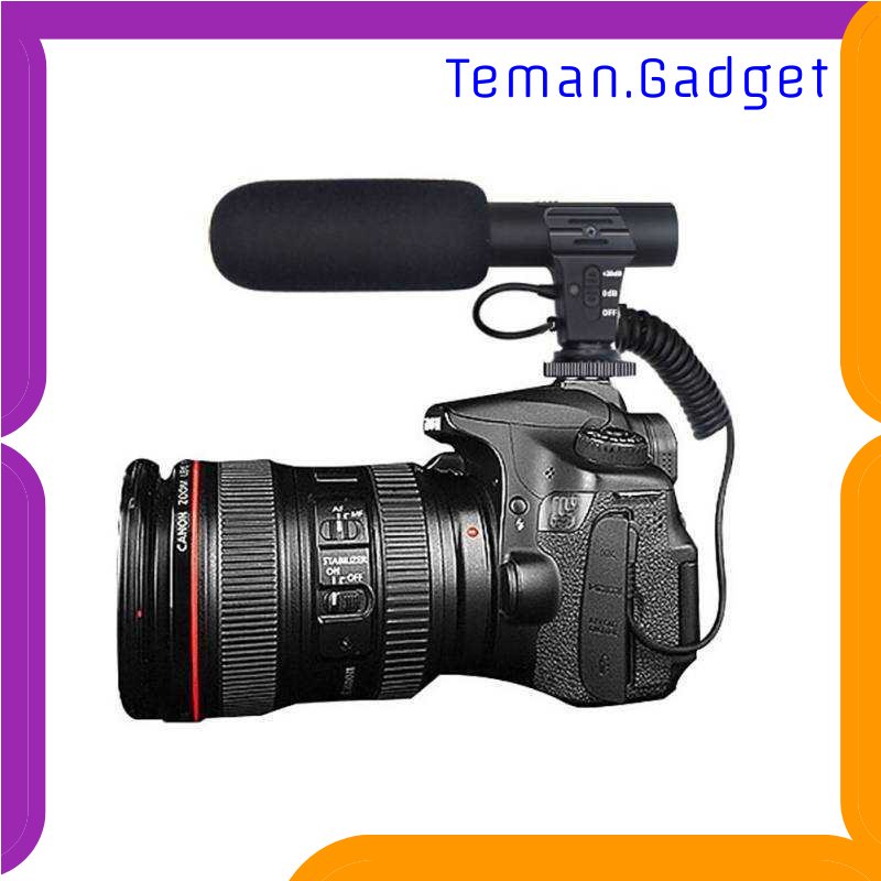 TG - KMR TaffSTUDIO Shotgun Microphone untuk DSLR - MIC-05
