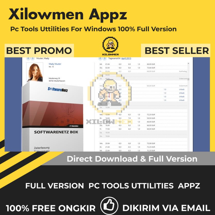 [Full Version] Softwarenetz Time registration Pro PC Tools Software Utilities Lifetime Win OS